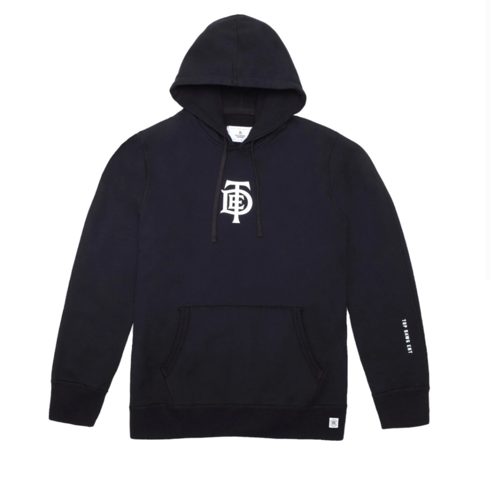 REIGNING CHAMP LIMITED EDITION TDE CHAMPIONSHIP HOODIE  BLACK | MIDWEIGHT TERRY